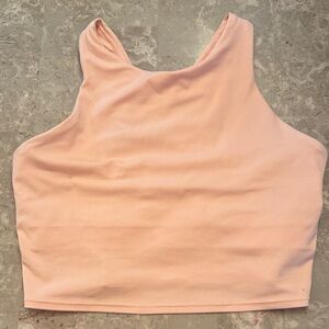 Athleta Light Pink Crop Top